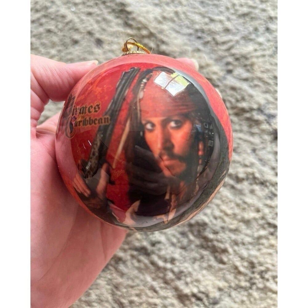 Pirates of the Caribbean Christmas ornament Johnny‎ depp